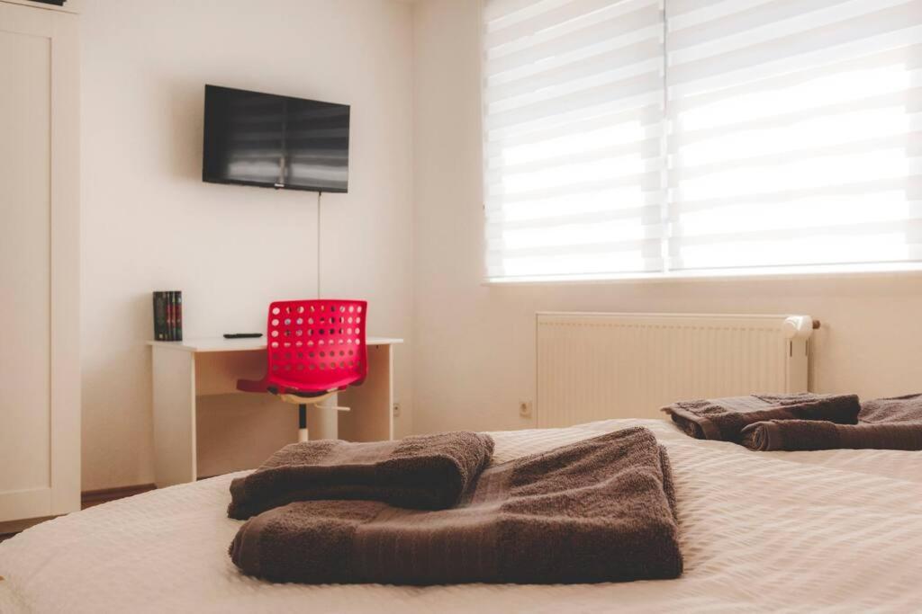 Ferienwohnung Harzer Zippel Mit Aussensauna ランゲスハイム エクステリア 写真