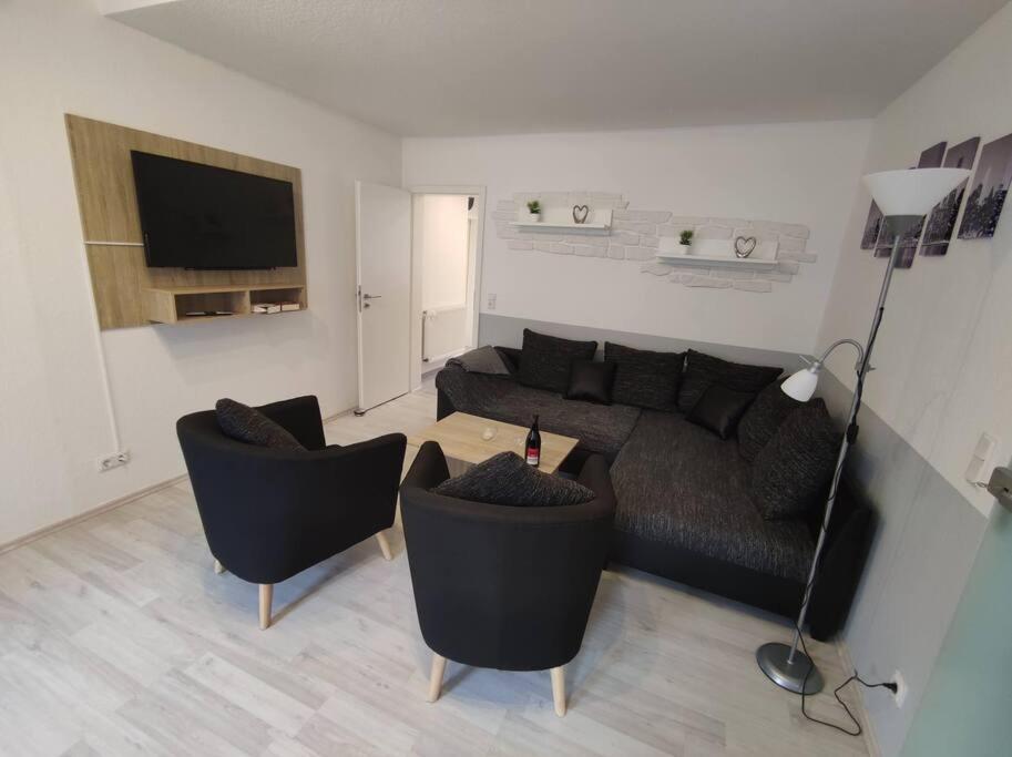 Ferienwohnung Harzer Zippel Mit Aussensauna ランゲスハイム エクステリア 写真