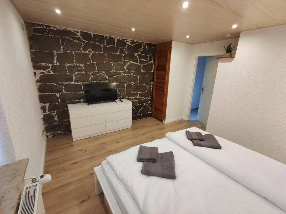 Ferienwohnung Harzer Zippel Mit Aussensauna ランゲスハイム エクステリア 写真